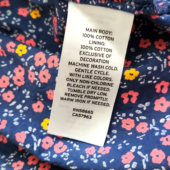 Tucker+Tate Girls Floral Blouse - Picture 4 of 4